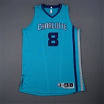 Biyombo, Bismack *<br>Teal Kia NBA Tip-Off 14 - Dressed, Did Not Play<br>Charlotte Hornets 2014-15<br>#8 Size: 2XL+2