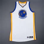 Bogut, Andrew<br>White - Game-Issued (GI)<br>Golden State Warriors 2014-15<br>#12 Size: 3XL+4