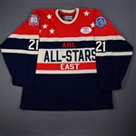 Jeffrey, Dustin *<br>Red Eastern Conference - Autographed<br>AHL All-Star 2015-16<br>#21 Size: 58