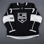 Fantenberg, Oscar *<br>Black<br>Los Angeles Kings 2017-18<br>#7 Size: 56