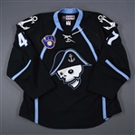 Oligny, Jimmy *<br>Black<br>Milwaukee Admirals 2014-15<br>#47 Size: 56