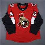 Burgdoerfer, Erik *<br>Red<br>Ottawa Senators 2018-19<br>#46 Size: 58