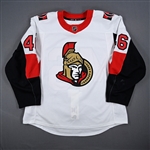 Burgdoerfer, Erik *<br>White Set 1<br>Ottawa Senators 2018-19<br>#46 Size: 56