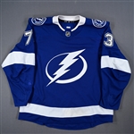 Erne, Adam *<br>Blue<br>Tampa Bay Lightning 2018-19<br>#73 Size: 56