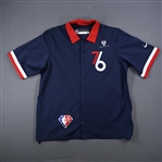 Bassey, Charles<br>City Edition Game Theater Jacket - Game-Issued (GI)<br>Philadelphia 76ers 2021-22<br>#23 Size: XL Tall
