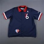 Brown Jr., Charlie<br>City Edition Game Theater Jacket - Game-Issued (GI)<br>Philadelphia 76ers 2021-22<br>#16 Size: XL