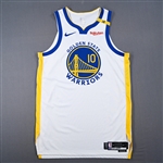 Butler, Jimmy<br>Association Edition - Worn 3/3/2025 - 1st Half<br>Golden State Warriors 2024-25<br>#10 Size: 50+4