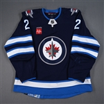 DeMelo, Dylan *<br>Blue<br>Winnipeg Jets 2022-23<br>#2 Size: 56