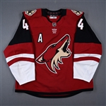 Hjalmarsson, Niklas *<br>Red Set 1 w/A<br>Arizona Coyotes 2019-20<br>#4 Size: 56