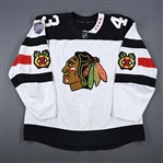 Svedberg, Viktor *<br>White - Stadium Series Period 1 <br>Chicago Blackhawks 2015-16<br>#43 Size: 58+