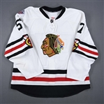 van Riemsdyk, Trevor *<br>White - Winter Classic - Period 1<br>Chicago Blackhawks 2016-17<br>#57 Size: 58