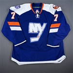 Carkner, Matt *<br>Blue - Stadium Series 1/29/14 at Yankee Stadium - Game-Issued (GI)<br>New York Islanders 2013-14<br>#7 Size: 58+
