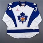 Brennan, T.J. *<br>White Skills Competition - Autographed<br>Toronto Marlies 2015-16<br>#3 Size: 58
