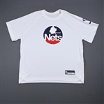 Bembry, DeAndre<br>City Edition Short Sleeved Shooting Shirt - Game-Issued (GI)<br>Brooklyn Nets 2021-22<br>#95 Size: XL