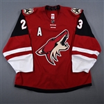 Ekman-Larsson, Oliver *<br>Red Set 1 w/A<br>Arizona Coyotes 2015-16<br>#23 Size: 56
