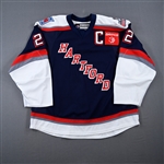 Bodie, Matt *<br>Navy w/C<br>Hartford Wolf Pack 2015-16<br>#22 Size: 54