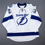 Brown, J.T. *<br>White<br>Tampa Bay Lightning 2014-15<br>#23 Size: 54