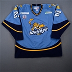 Griffith, Todd *<br>Blue Set 1 <br>Toledo Walleye 2012-13<br>#22 Size: 56