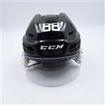 Bahl, Kevin<br>Black, CCM Helmet w/ Oakley Shield<br>New Jersey Devils 2023-24<br>#88 Size: Large
