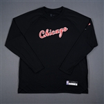 Ball, Lonzo<br>City Edition Long-Sleeved Shooting Shirt - Game-Issued (GI)<br>Chicago Bulls 2021-22<br>#2 Size: L