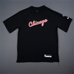 Caruso, Alex<br>City Edition Short Sleeved Shooting Shirt - Game-Issued (GI)<br>Chicago Bulls 2021-22<br>#6 Size: M Tall