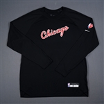 Cook, Tyler<br>City Edition Long Sleeved Shooting Shirt - Game-Issued (GI)<br>Chicago Bulls 2021-22<br>#25 Size: L Tall