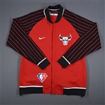 Cook, Tyler <br>City Edition Jacket - Game-Issued (GI)<br>Chicago Bulls 2021-22<br>#25Size: XL Tall