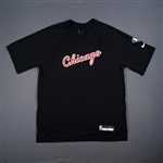 Dosunmu, Ayo<br>City Edition Short-Sleeved Shooting Shirt - Game-Issued (GI)<br>Chicago Bulls 2021-22<br>#12 Size: L Tall
