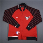 Simonovic, Marko<br>City Edition Jacket - Game-Issued (GI)<br>Chicago Bulls 2021-22<br>#19 Size: XXL Tall