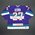 Faille, Eric *<br>Purple - Fantasy Team Member<br>Orlando Solar Bears 2015-16<br>#27 Size: 56