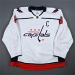 Ovechkin, Alex<br>White Set 2 w/C - Game-Issued (GI)<br>Washington Capitals 2023-24<br>#8 Size: 60