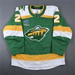 Addison, Calen<br>Third Set 1<br>Minnesota Wild 2023-24<br>#2 Size: 54