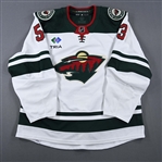 Beckman, Adam<br>White<br>Minnesota Wild 2022-23<br>#53 Size: 56