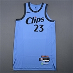 Baldwin Jr., Patrick<br>City Edition - Worn 4/5/2025 - Dressed, Did Not Play (DNP)<br>Los Angeles Clippers 2024-25<br>#23 Size: 50+6