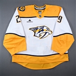 Annunen, Justus<br>White Set 3<br>Nashville Predators 2024-25<br>#29 Size: 58G