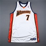 Akindele, Deji<br>White - Game-Issued (GI)<br>Golden State Warriors 2005-06<br>#7 Size: 52+2