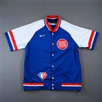 Bagley III, Marvin<br>City Edition Jacket - Game-Issued (GI)<br>Detroit Pistons 2021-22<br>#35 Size: XL