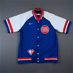Diallo, Hamidou<br>City Edition Jacket - Game-Issued (GI)<br>Detroit Pistons 2021-22<br>#6 Size: L