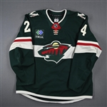 Bogosian, Zach<br>Green Set 2<br>Minnesota Wild 2024-25<br>#24 Size: 58