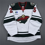 Brodin, Jonas<br>White Set 2<br>Minnesota Wild 2024-25<br>#25 Size: 56