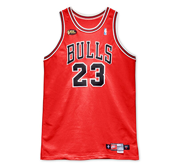 Michael Jordan 1998 NBA Finals Game-Worn Jersey